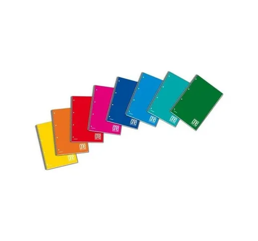 One Color quaderno per scrivere Multicolore A4 60 fogli - Blasetti