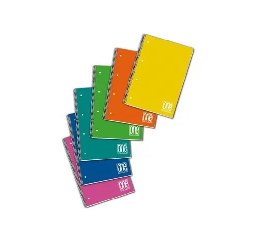 One Color quaderno per scrivere Multicolore A4 80 fogli - Blasetti
