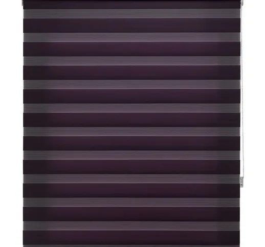Estor - Notte e Giorno - Tenda Avvolgibile , Violetto, 155 x 250 cm - Blindecor