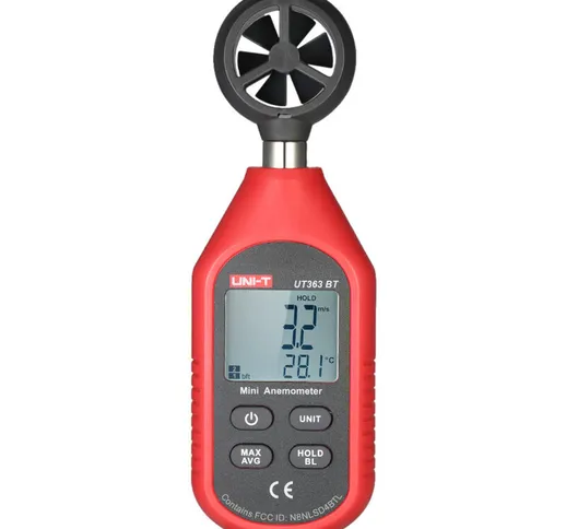 Bluetooth, anemometro, UT363BT