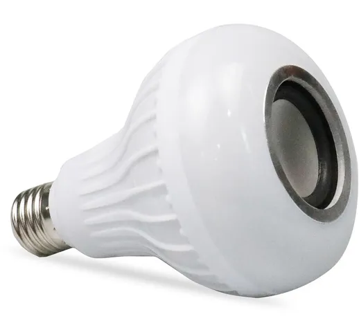 Happyshopping - Bluetooth lampada musica colorata LED, E27 supporto della lampada, con un...