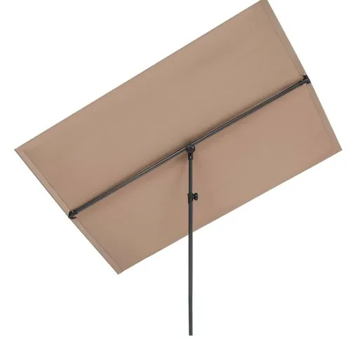 Flex-Shade XL ombrellone 150 x 210 cm poliestere UV 50 grigio talpa