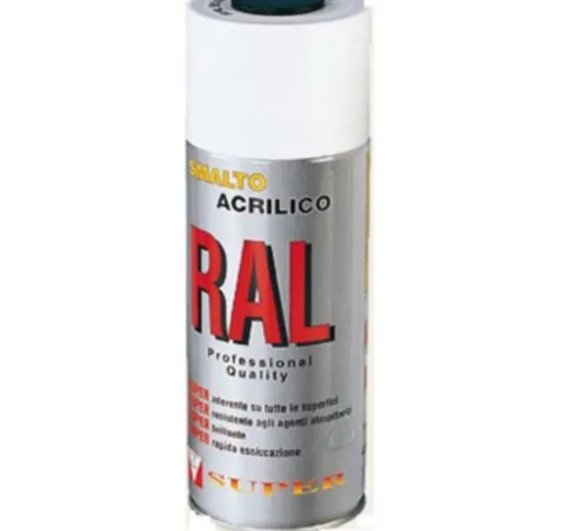 BOMBOLETTA SMALTO ACRILICO SPRAY ' GRIGIO 7035 ' 400ml 'CILVANI'