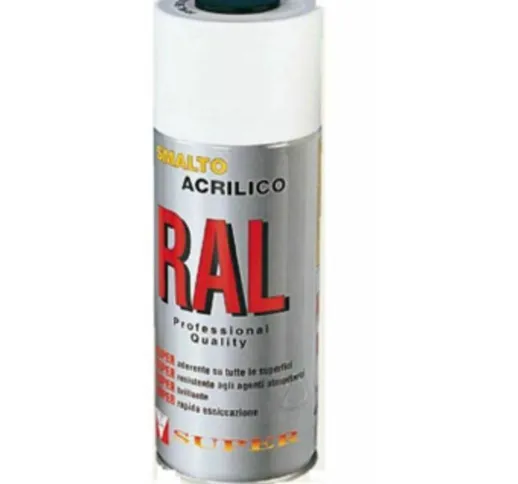  - bomboletta smalto acrilico spray grigio 7035 400ml cilvani