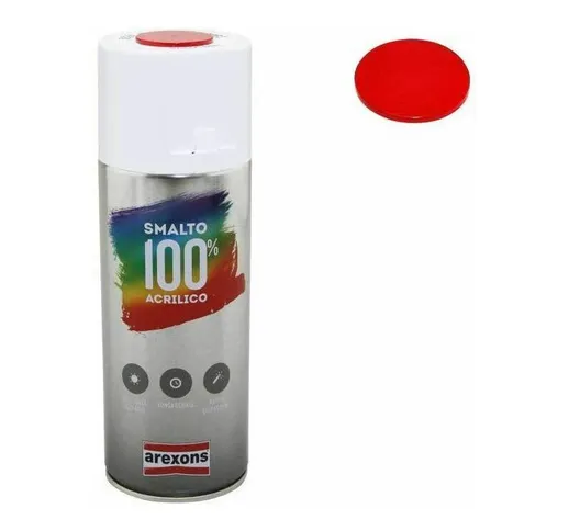 Arexons - Bomboletta smalto spray acrilico vari colori 400 ml vernice caratteristica: luci...