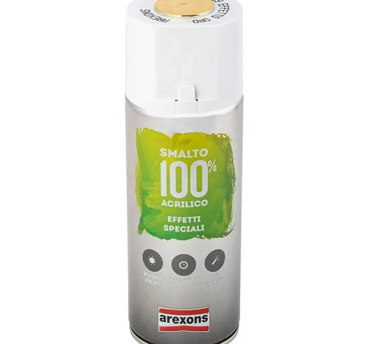 Bomboletta smalto spray acrilico Arexons vari colori 400 ml vernice caratteristica: effett...