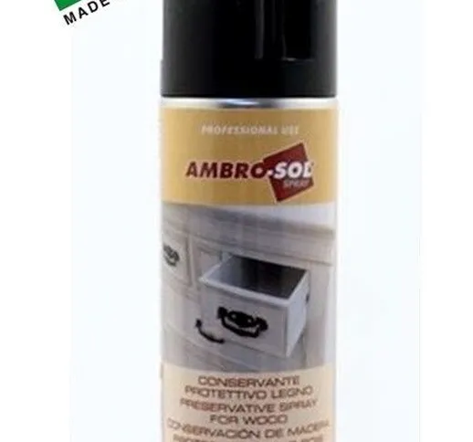 BOMBOLETTA SPRAY CONSERVANTE PROTETTIVO X LEGNO 400ml ' ' MADE IN ITALY - Ambro-sol