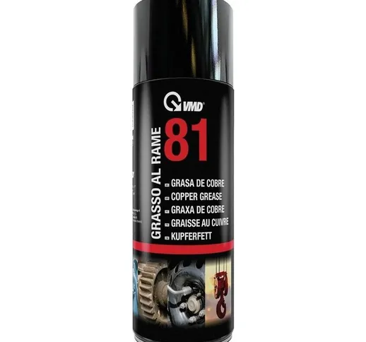 Bomboletta Spray Grasso Al Rame 400Ml Antigrippante Antigrip 81 - Vmd