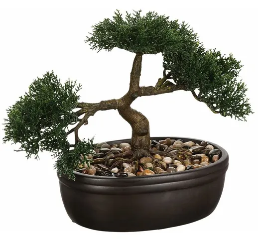 Bonsai decorativo ceramica h 23