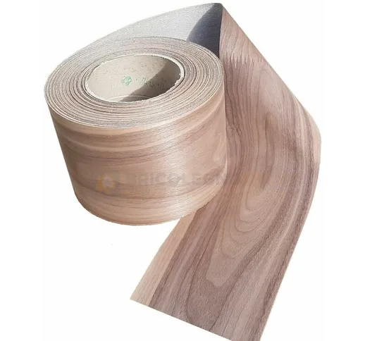 Bordo tranciato impiallacciatura legno noce nazionale senza colla da 250 mm