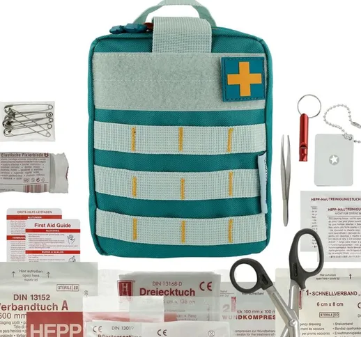 First Aid Only - Borsa di Emergenza 35 pz Outdoor Verde