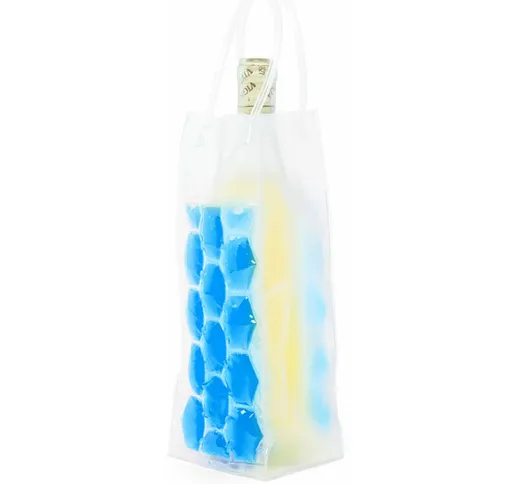 Dmail - Borsa porta e raffredda bottiglia - Colore blu