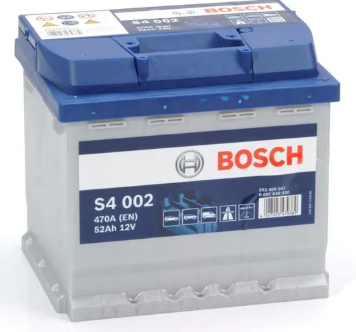 BOSCH BATTERIA S4002 (52A DX) batteria per auto - ricambio