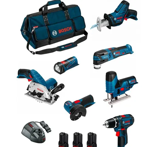 Bosch Kit BMKB7-28AD3 (gsr 12V-15+GKS 12V-26+GWS 12V-76+GST 12V-70+GOP 12V-28+GSA 12V-14+G...