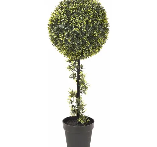 Bossolo Artificiale Sfera Altezza 90 cm Verde