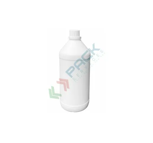 Kartell Labware - Bottiglia in plastica (HDPE), cilindrica a collo stretto, capacità 1000...