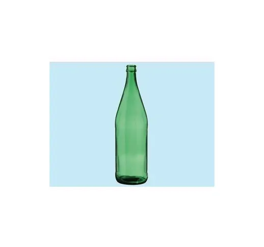 Bottiglie in vetro colore verde per Acqua minerale 1 lt. CF20 pz