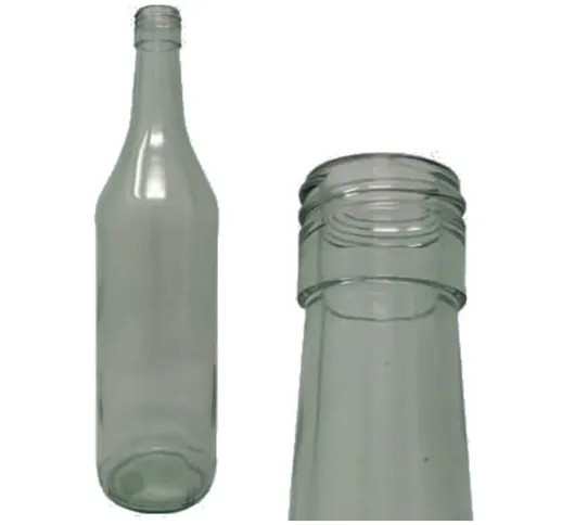 Bottiglie Vetro Tappo A Vite 1 Litro 20 Pezzi