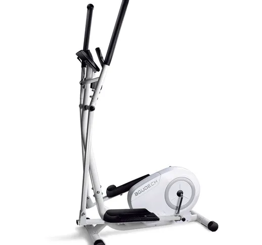 BOOST 5000 - Bici cyclette ellittica cross trainer bidirezionale con volano da 5kg ultra s...