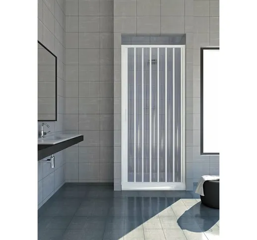 Box doccia Venere 140 cm in PVC con apertura a soffietto laterale