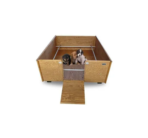 Box Parto in Legno per cani cassa sala per cuccioli MADE IN ITALY Mod. Standard L100 x P12...