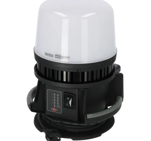 Spotlight di costruzione ibrido a led a 360 ° Multi Battery 12050 mh, 12000LM, IP54