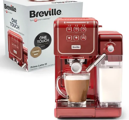  Prima Latte III - Macchina per caffè espresso completamente automatica con montalatte e p...