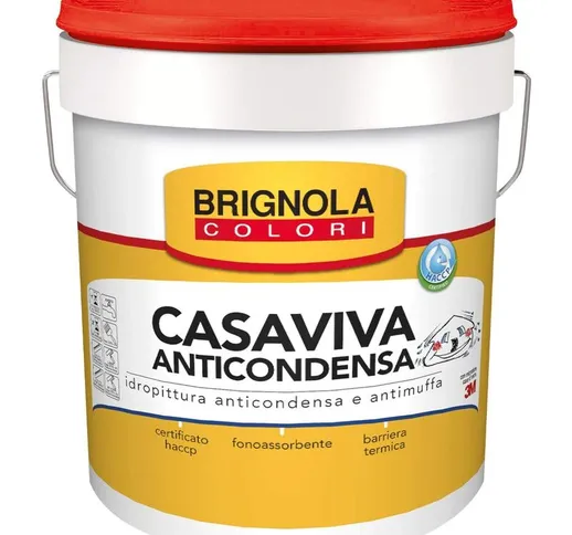 Casaviva idropittura anticondensa antimuffa, lt 14 - Brignola