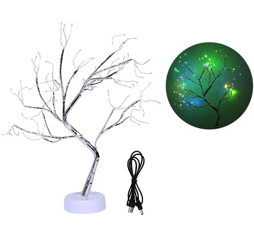 Asupermall - BZ1190 108 di simulazione lampada lampada a LED albero di rame leggero tocco...