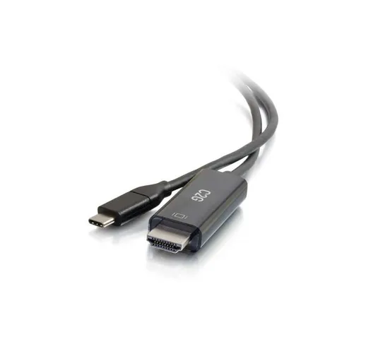  82382 Adattatore per cavo video 1,8 m USB C HDMI Tipo A (Standard) Nero - Adattatori per...