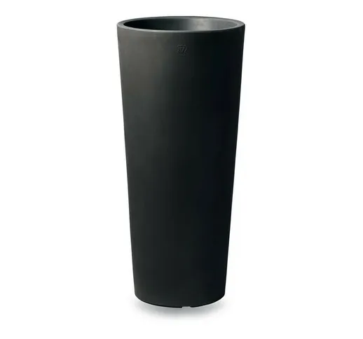 Vaso Genesis Tondo Alto | Tortora - 150 cm