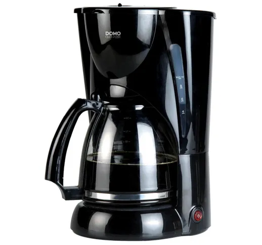 Caffettiera a filtro 14 tazze 1050w nera - do470k 