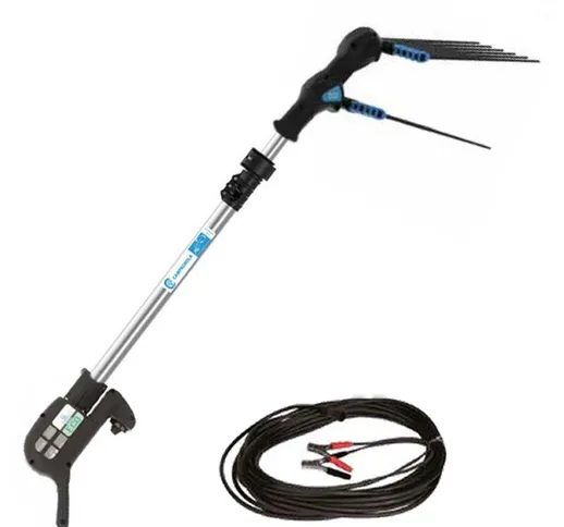 ALICE ECO ABBACCHIATORE ELETTRICO CON ASTA TELESCOPICA ALLUMINIO 185-270 CM - Campagnola