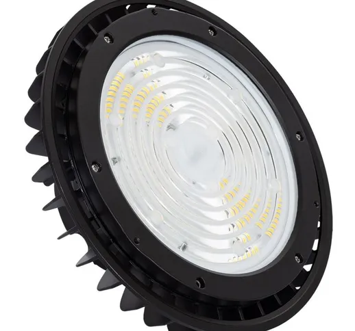 Campana led Industriale ufo hbt pro 100W 200lm/W lifud dali Bianco Freddo 5000K 90° - Bian...