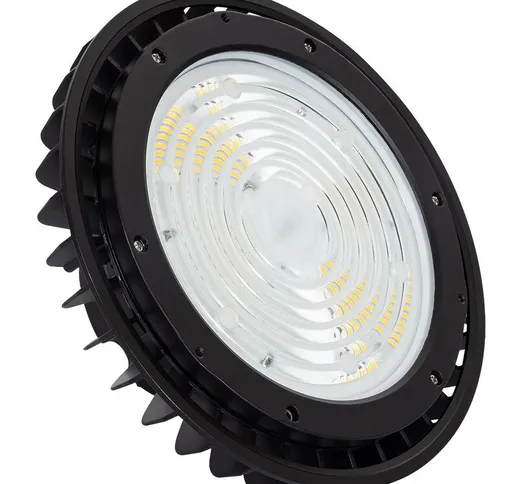 Campana led Industriale ufo hbt pro 150W 200lm/W lifud dali Bianco Freddo 5000K 90° - Bian...