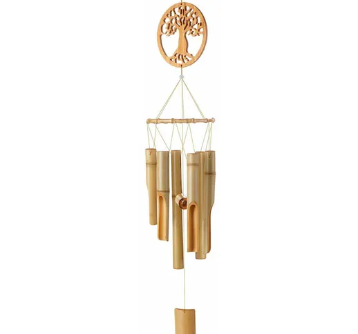  - Campanelli eolici Albero della Vita Campanelli musicali in legno fatti a mano per giard...