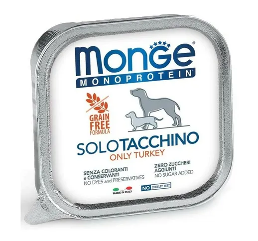 Cane - Solo Tacchino Cane - Solo Tacchino 150 gr - Monge