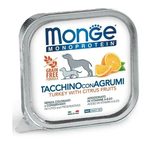 Cane - Tacchino & Agrumi Special Fruits Monge 150 gr