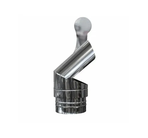 Canna fumaria - cappello pappagallo acciaio inox 304 per scarico fumi Tecnometal verso: fe...