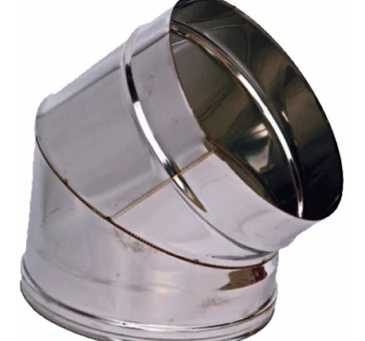 Canna fumaria - curva acciaio inox per scarico fumi Tecnometal diametro (mm): 300 tipo acc...