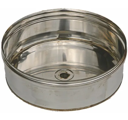 Canna fumaria - tappo condensa in acciaio inox 304 Tecnometal diametro (mm): 180