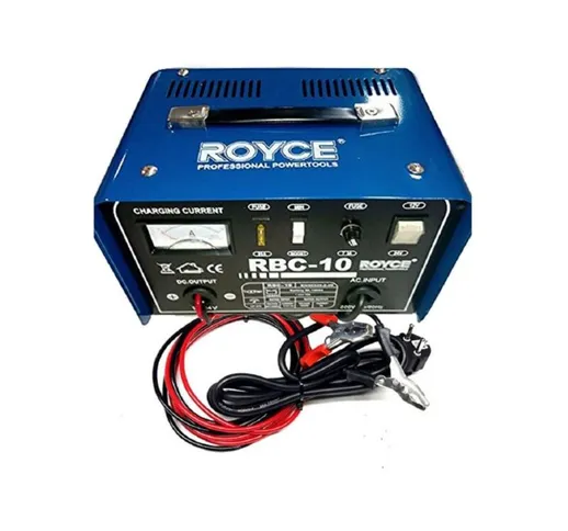 Trade Shop - Carica Batteria 12-24v 10a Auto Moto Camper Barca Caricabatterie Portatile