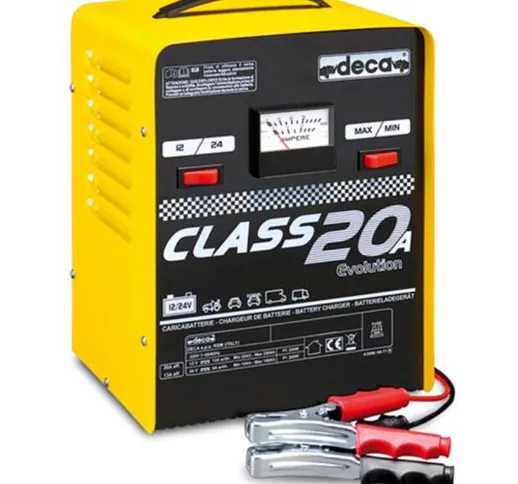 Carica Batterie Deca Class 20A 12/24 Volt - Moto Auto Camper Pb Wet - Cod.310600