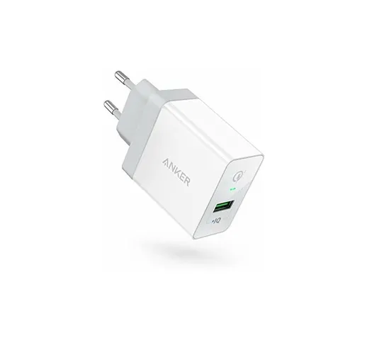  - Caricatore USB da Parete Con Tecnologie Quick Charge 3.0 e PowerIQ per Smartphone vari...