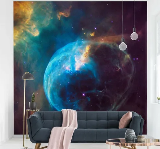 Micasia - Carta da parati - Foto nasa Bubble Nebula Dimensione HxL: 192cm x 192cm Material...