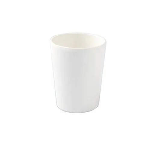 Bicchiere Melamina Bianco Ottico Cc 180 - Cartaffini