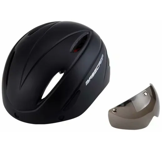 Casco da bicicletta , certificato CE, casco da bicicletta con visiera rimovibile per uomo...
