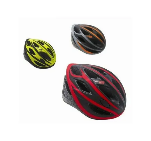 Casco per Bici Corsa Uomo Bicicletta Donna Taglia L 58-61cm Pattini Skate Adulto - Colore:...