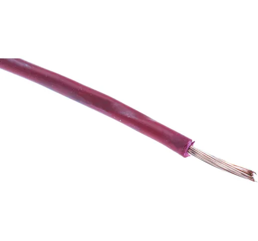 Cavo di collegamento apparecchiature Rs Pro 0,33 mm², 22 awg, 300 v, 100m, Rosso, UL3266 (...