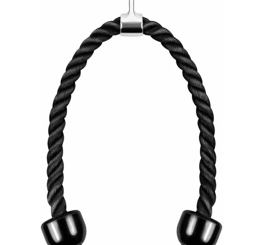 Tumalagia - Cavo di collegamento per macchina per esercizi con corda per tricipiti in nylo...